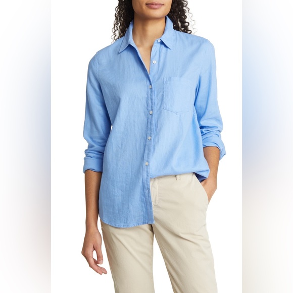 Soft Denim Like Blouse by Caslon - Picture 2 of 9